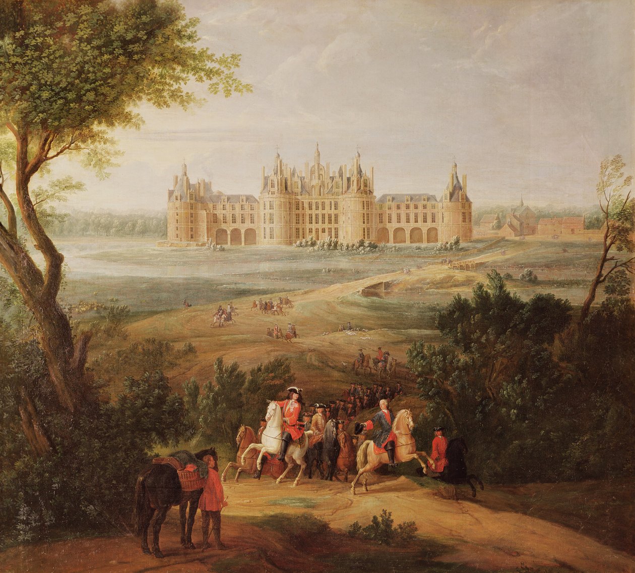 Chateau de Chambord, 1722 od Pierre Denis Martin