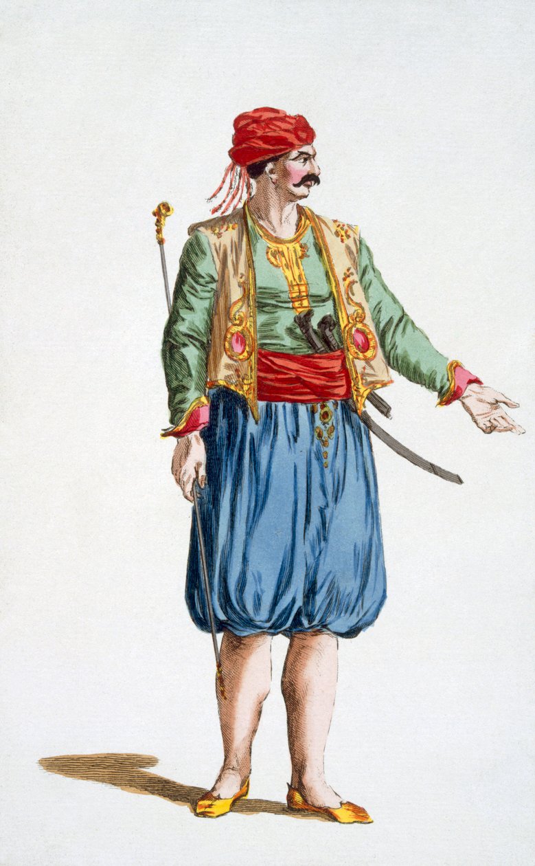 Voják turecké flotily, 1780 od Pierre Duflos