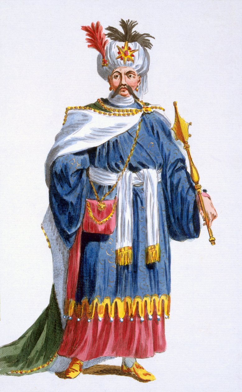 Japonský císař Kaogun, 1780 od Pierre Duflos