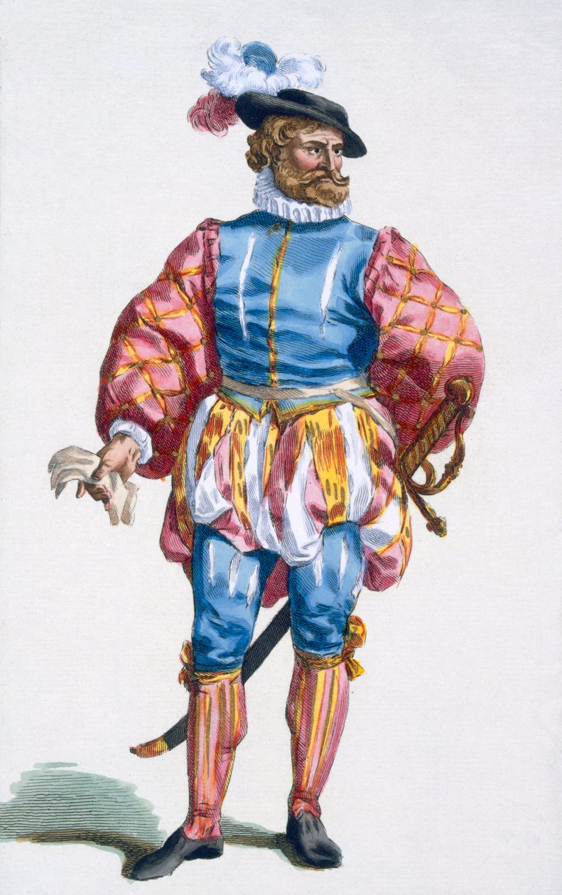 Důstojník švýcarské armády, 1780 od Pierre Duflos