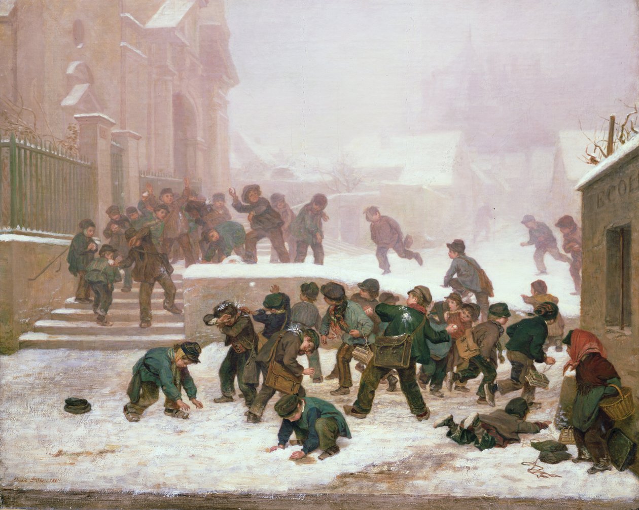Sněhové koule od Pierre Edouard Frere