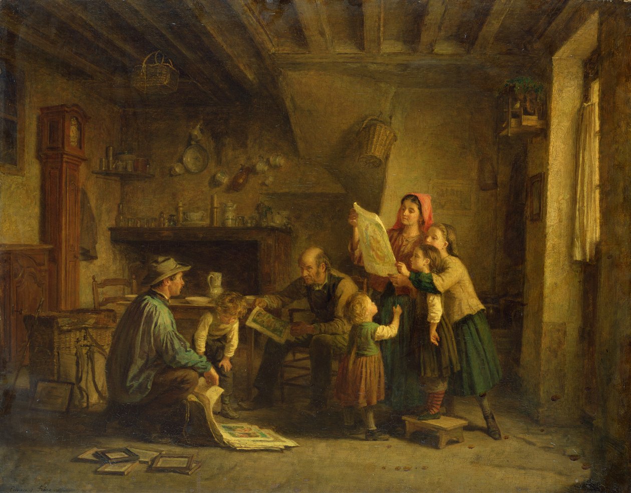 Obchodník s uměním od Pierre Edouard Frere