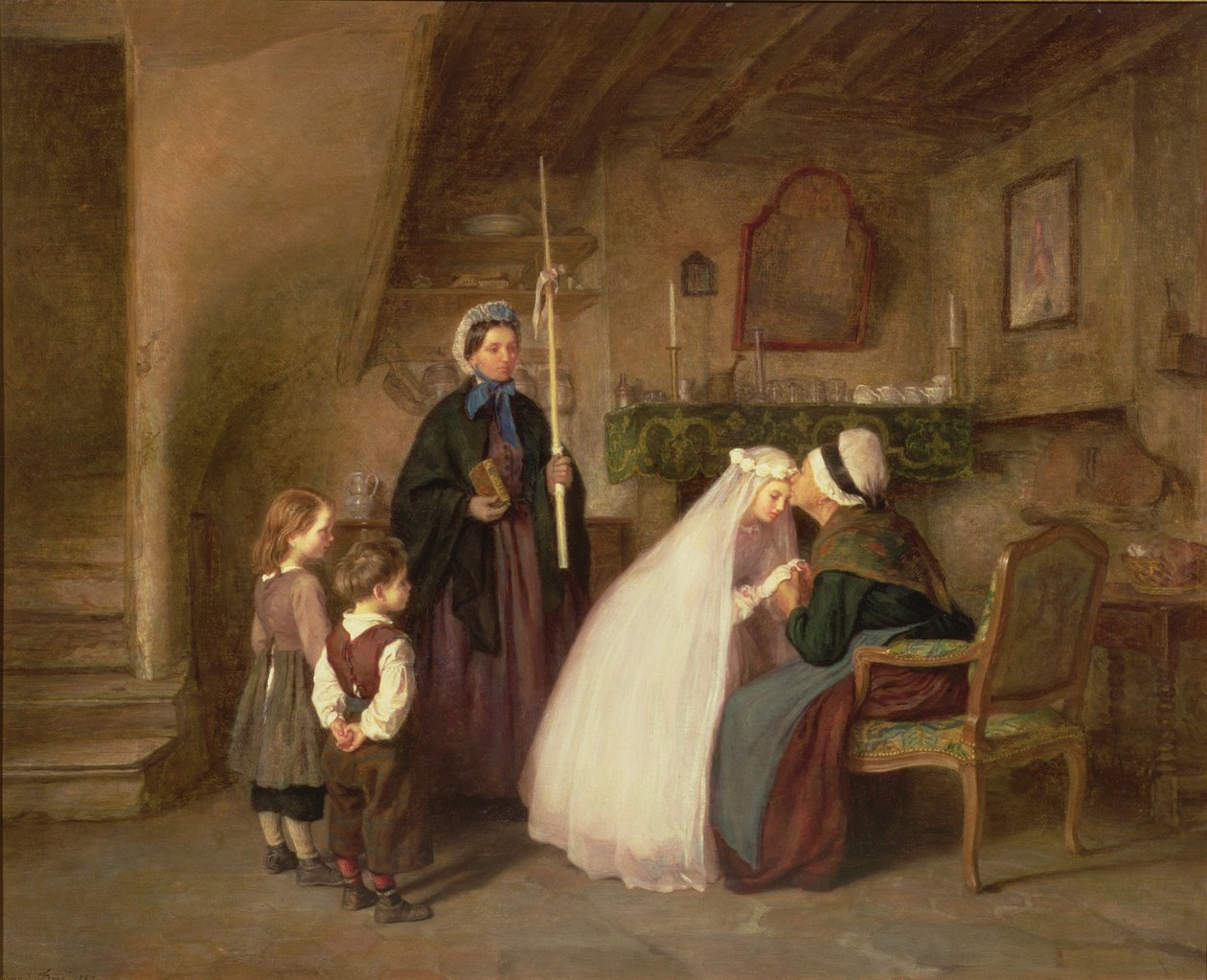 První přijímání od Pierre Edouard Frere