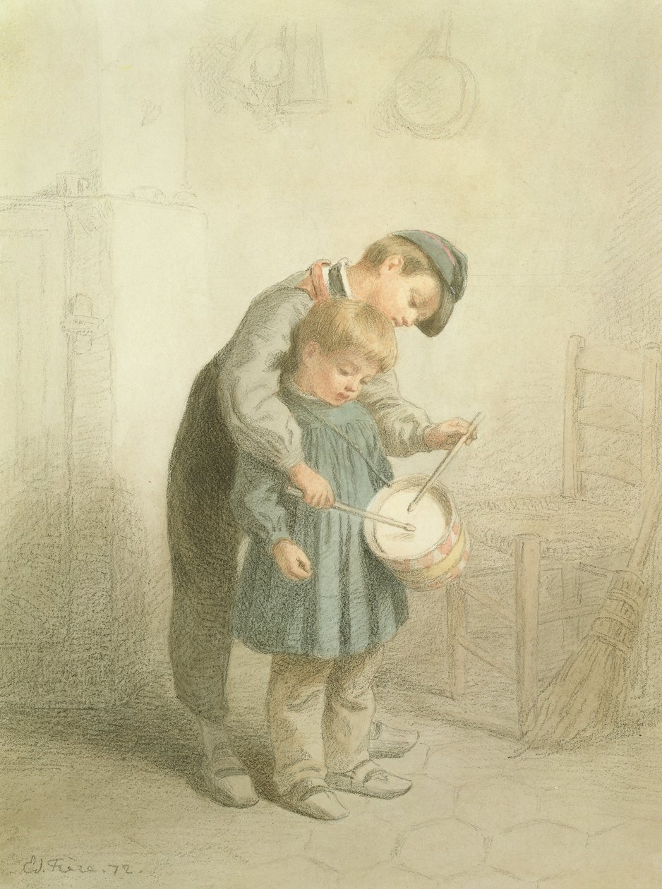 Malý bubeník, 1872 od Pierre Edouard Frere