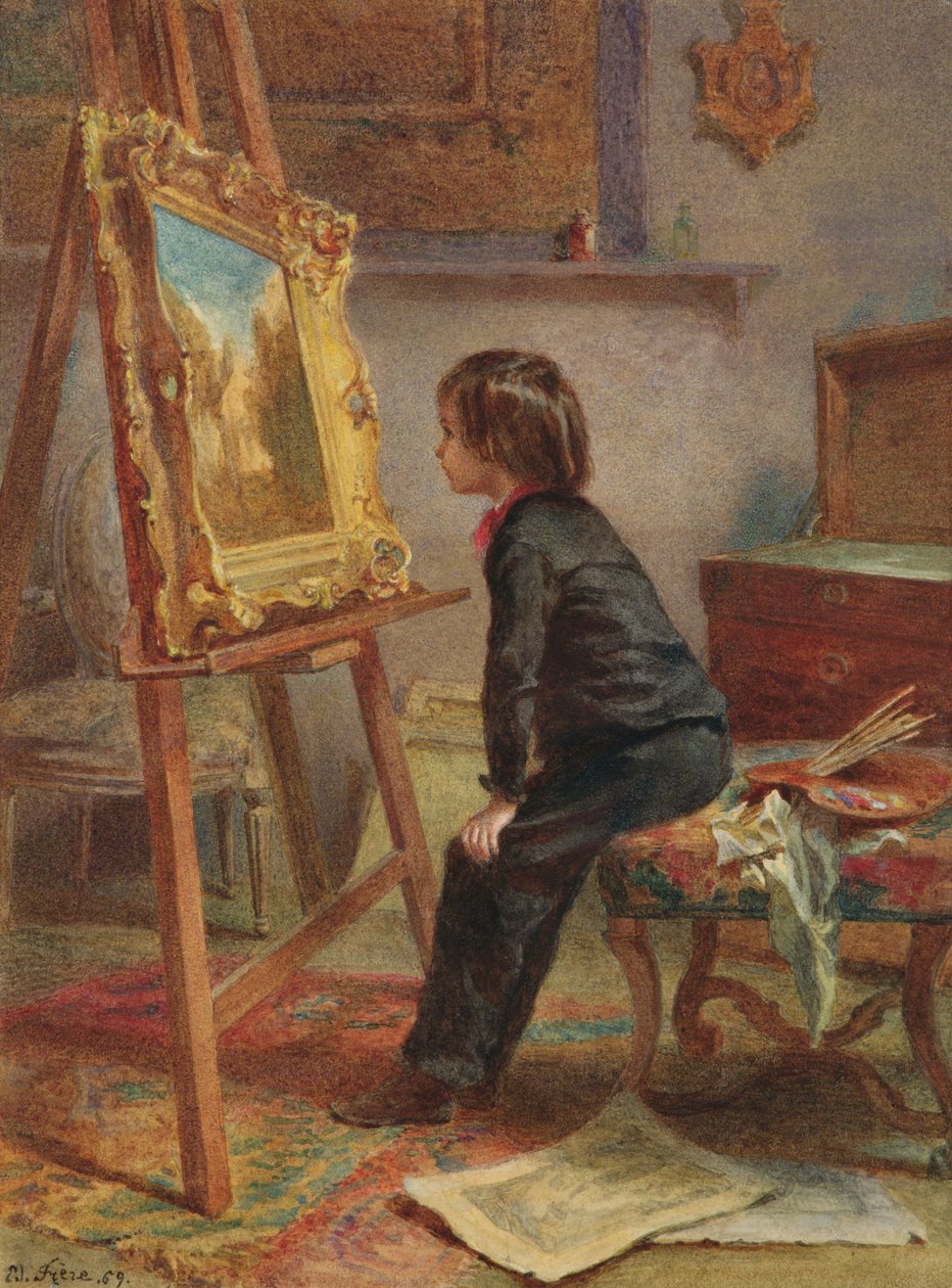 Mladý znalec, 1869 od Pierre Edouard Frere