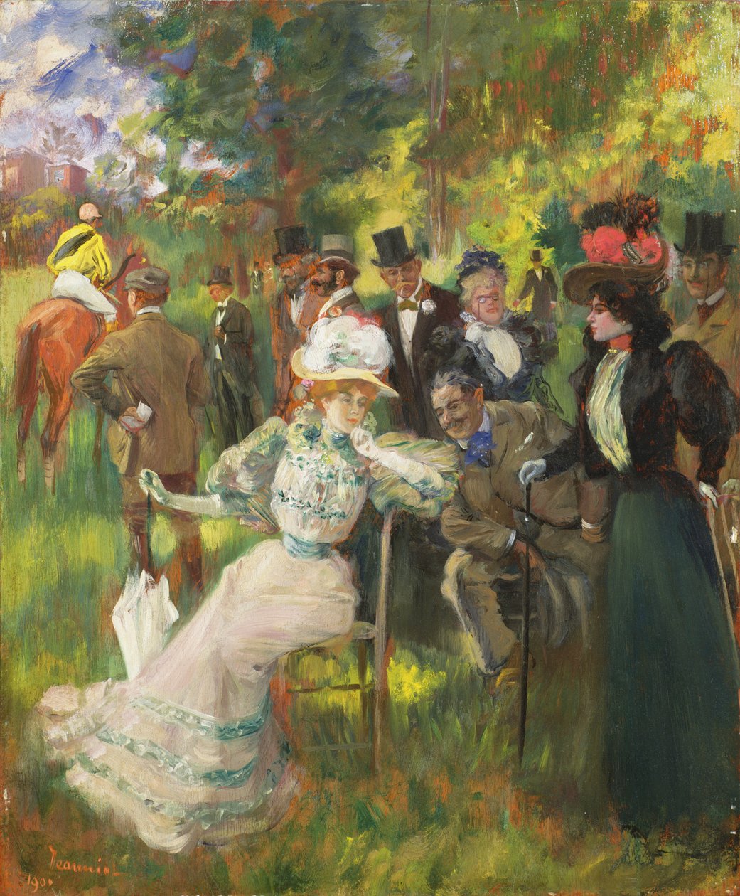 Na Závodech od Pierre Georges Jeanniot