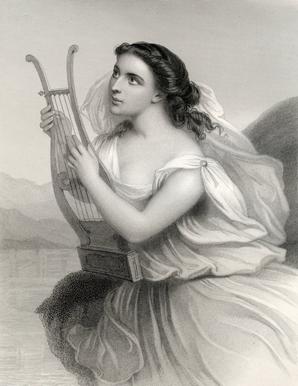 Sappho, ilustrace z 