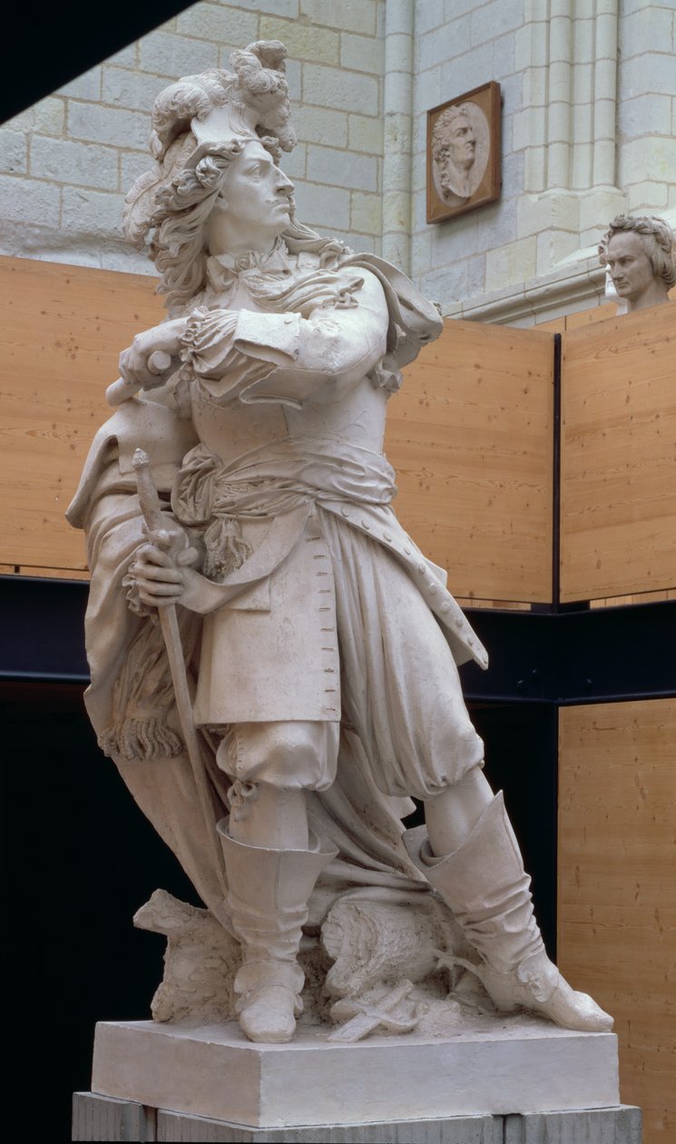 Louis II, 4. princ Bourbon a Conde (1621-86), 1817 (sádra) od Pierre Jean David d