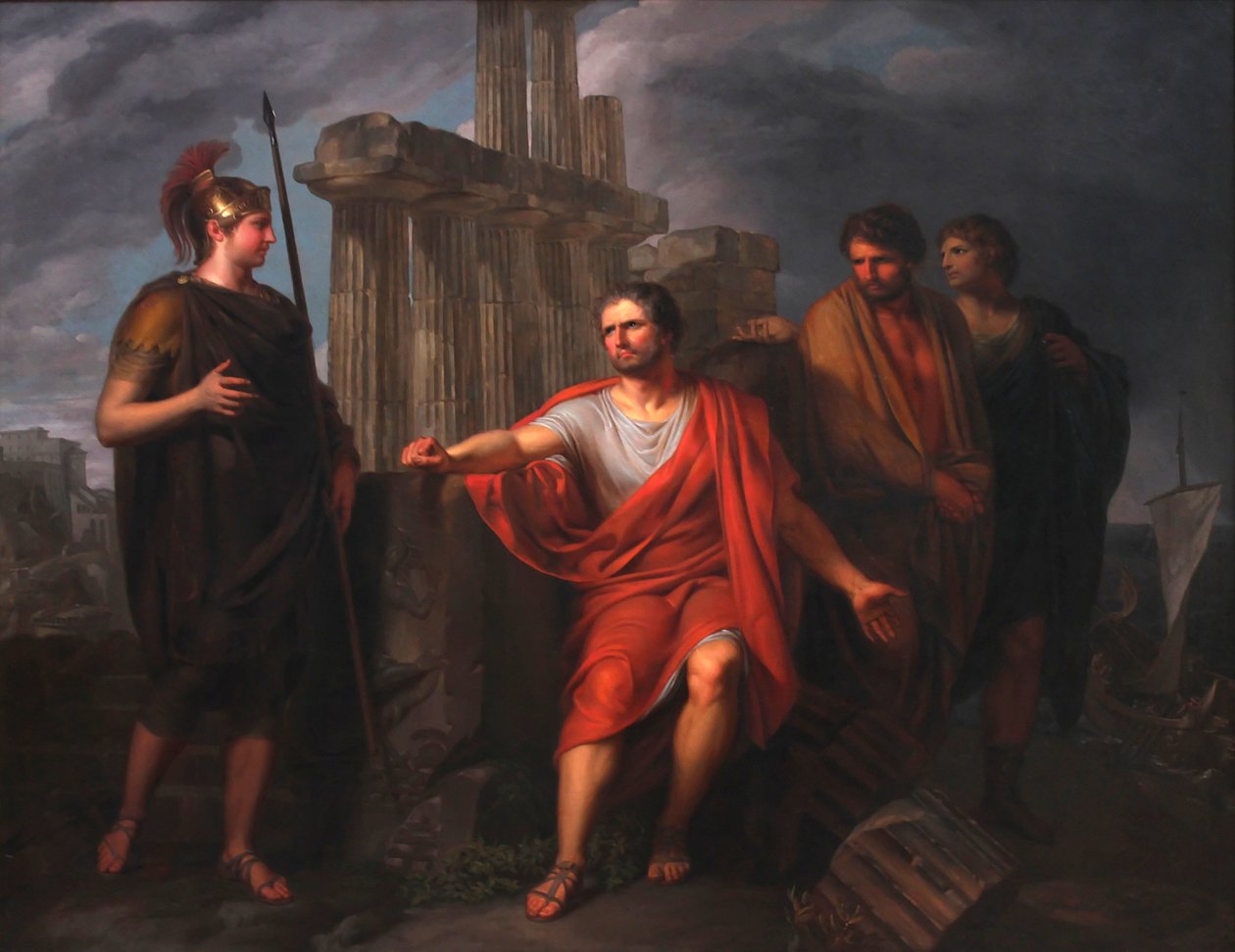 Marius seděl na troskách Kartága od Pierre Joseph François