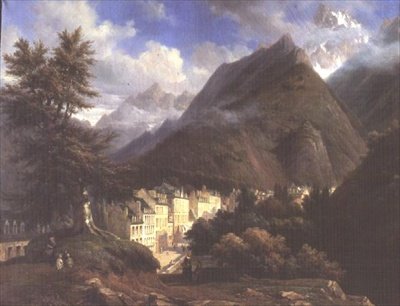 Les Eaux-Bonnes, 1846 od Pierre Justin Ouvrie