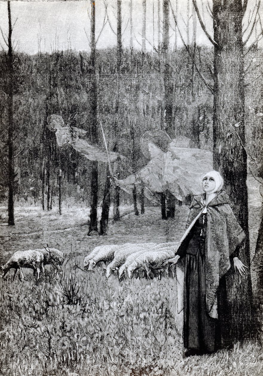 Johanka z Arku slyší hlasy, 1895 od Pierre Lagarde