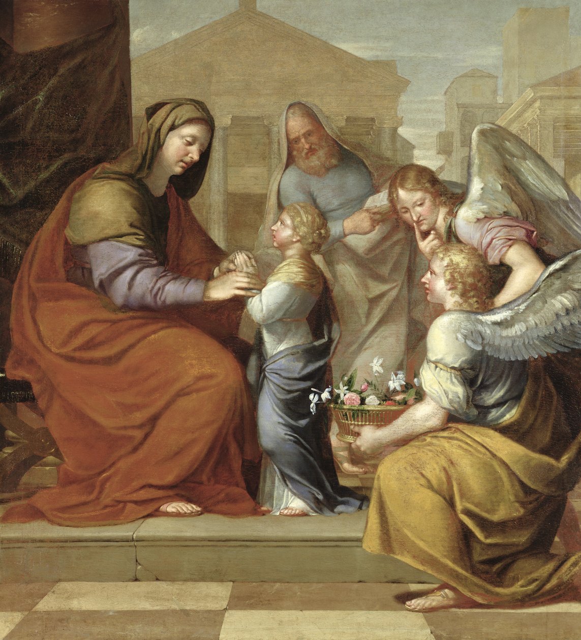Vzdělání Panny, 1658 od Pierre Letellier