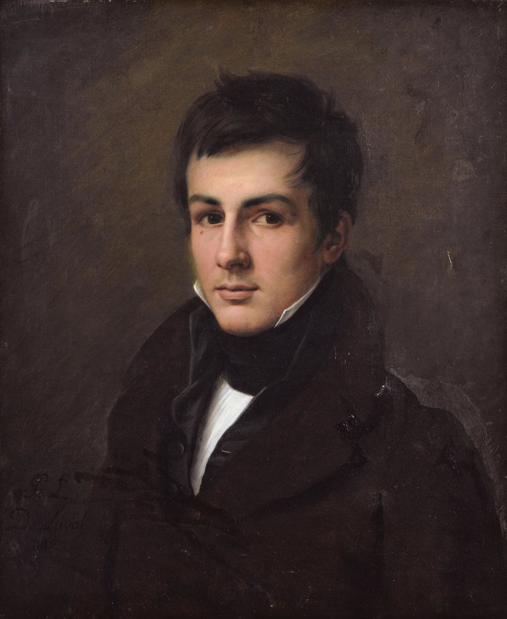 Portrét Édouarda Bertina od Pierre Louis Delaval