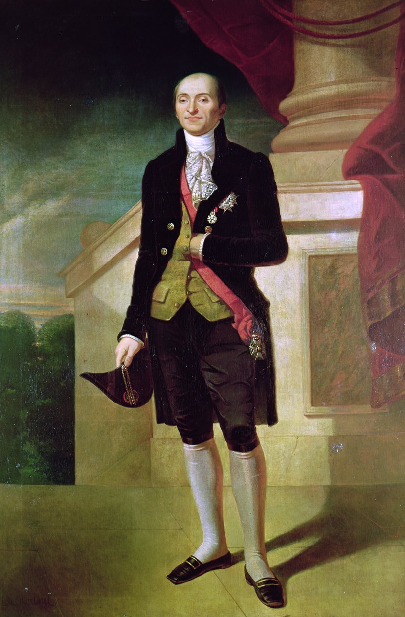 Bernard Germain Etienne de Laville (1756-1825) hrabě z Lacepede od Pierre Martinet