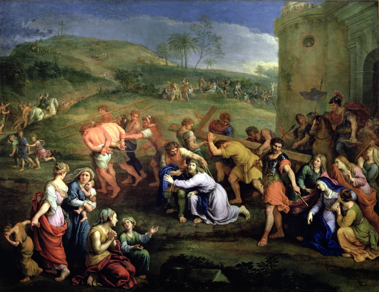 Kristus nesoucí kříž, 1684 od Pierre Mignard