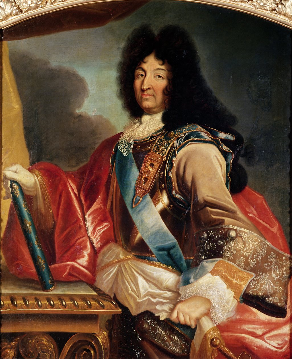 Portrét Ludvíka XIV. (1638-1715) od Pierre Mignard