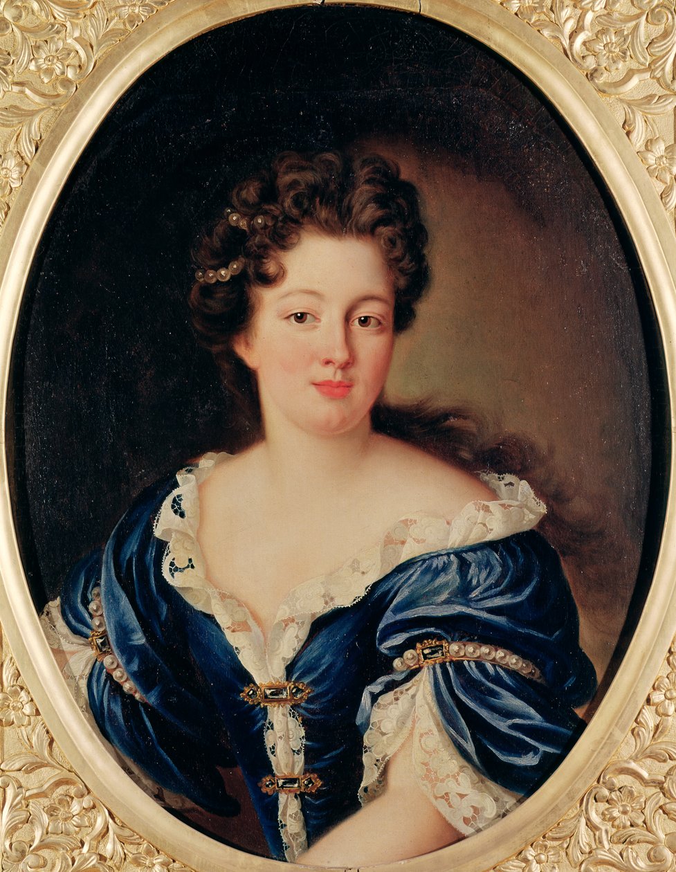 Portrét Marie-Anne Mancini (1646-1714) princezna Colonna od Pierre Mignard