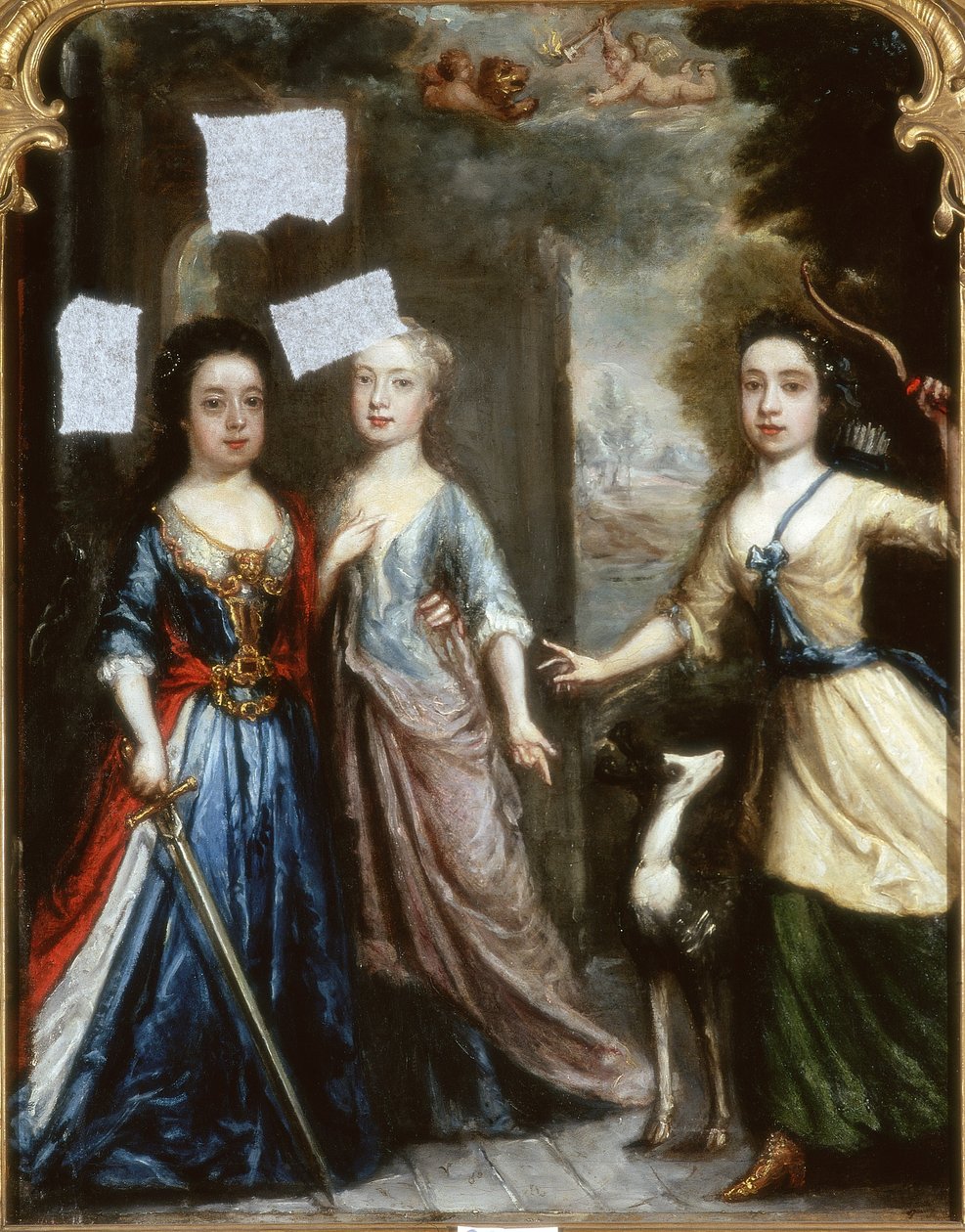 Portrét tří dětí od Pierre Mignard