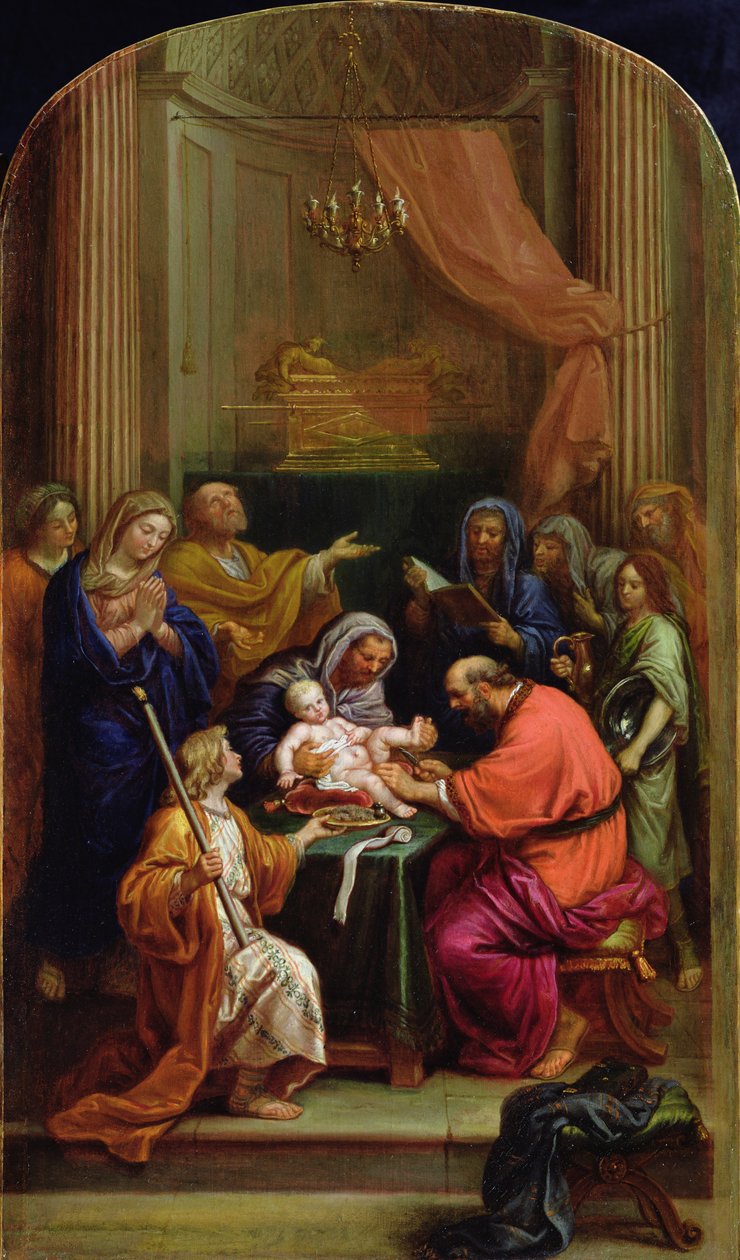 Obřízka Ježíše Krista od Pierre Mignard