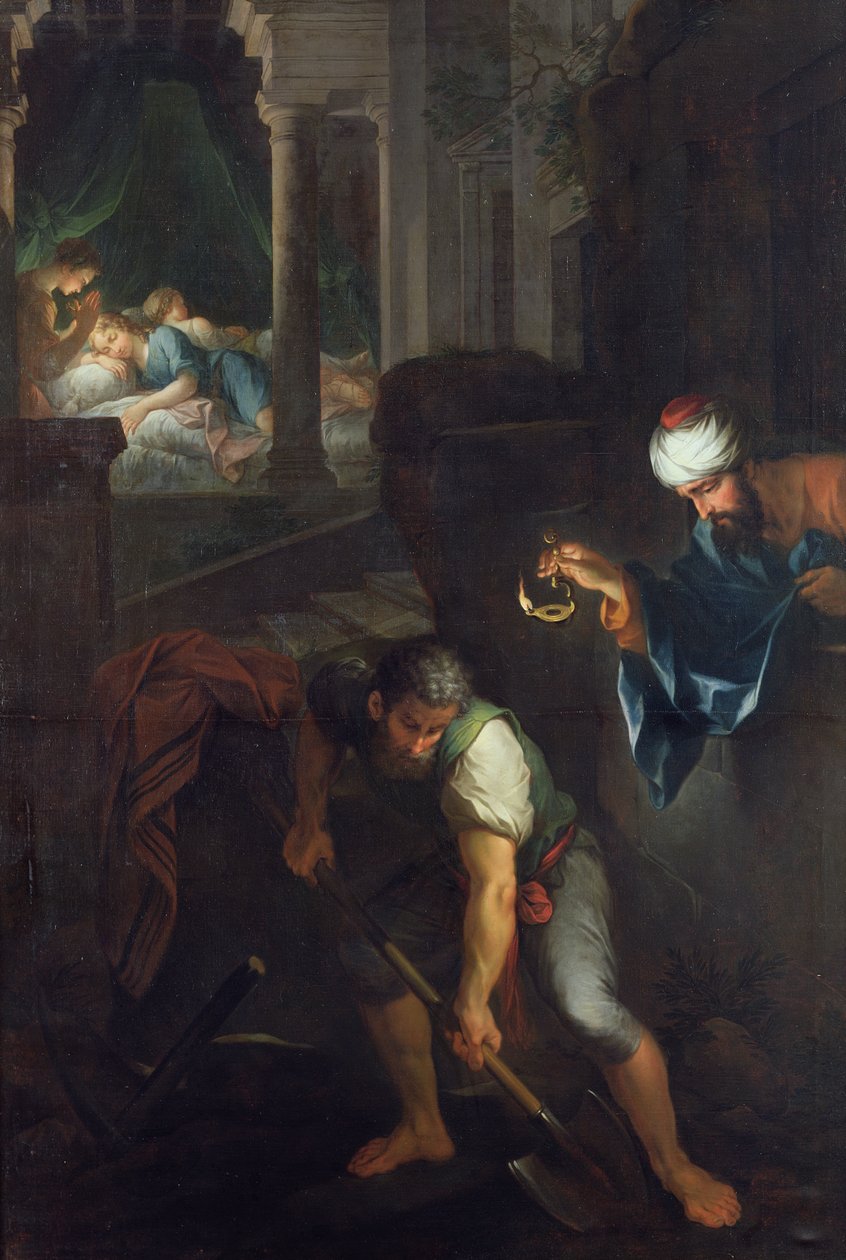 Raguel kopal hrob, 1733 od Pierre Parrocel