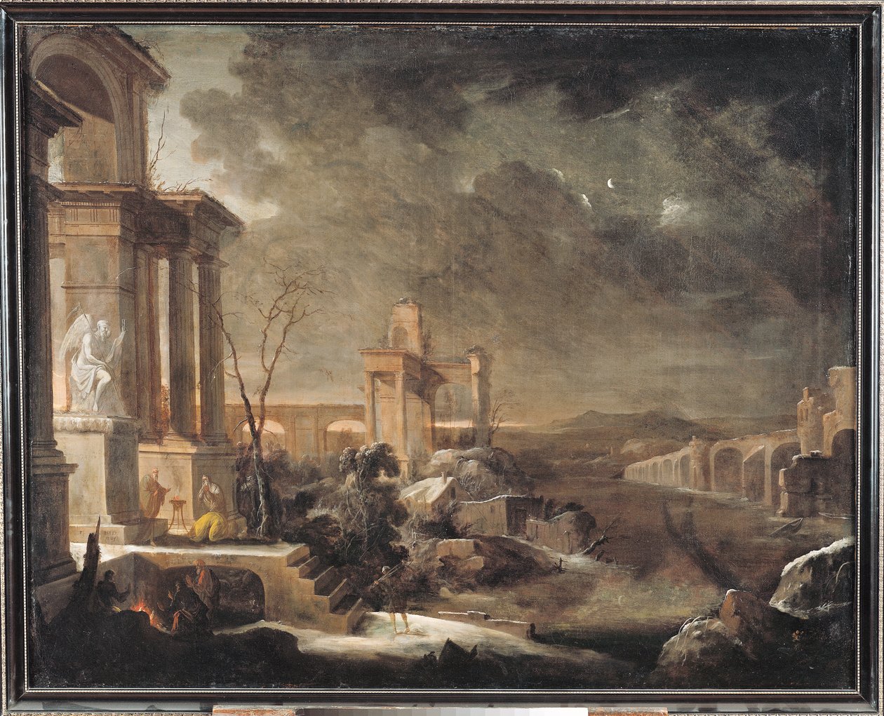 Krajina za úsvitu, 1705 od Pierre Patel