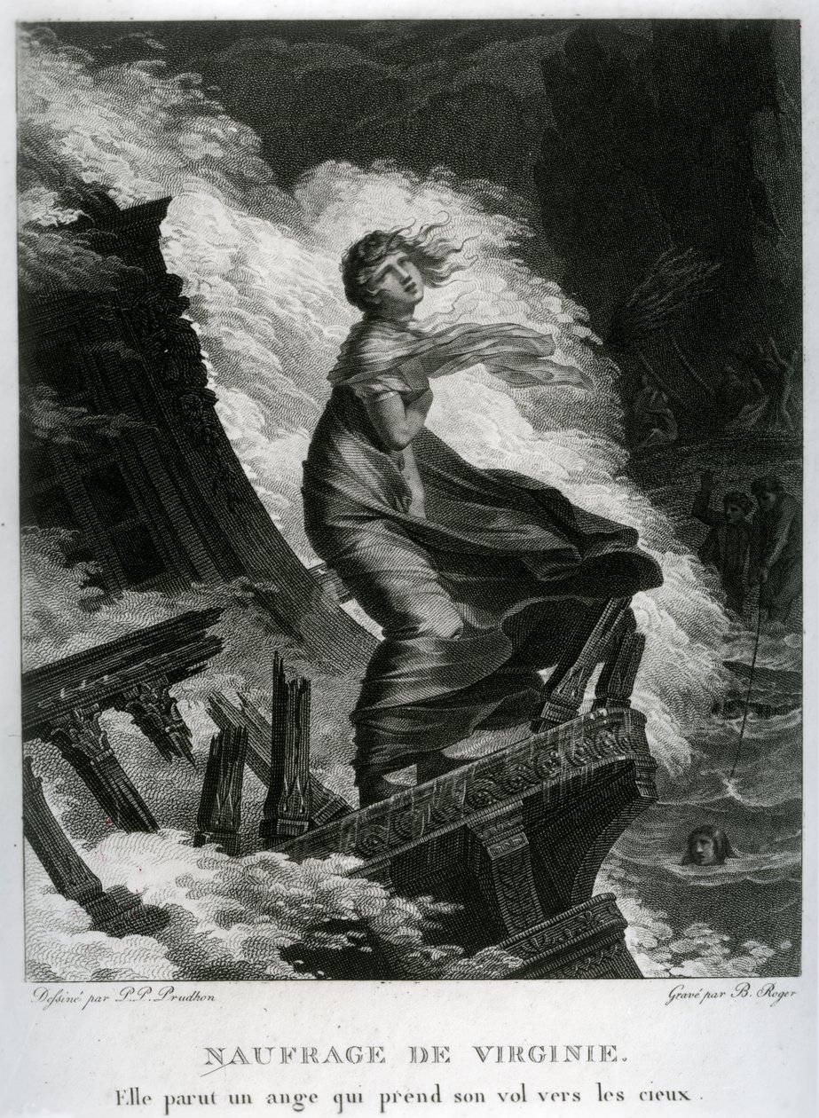Shipwreck of Virginie, ilustrace k 