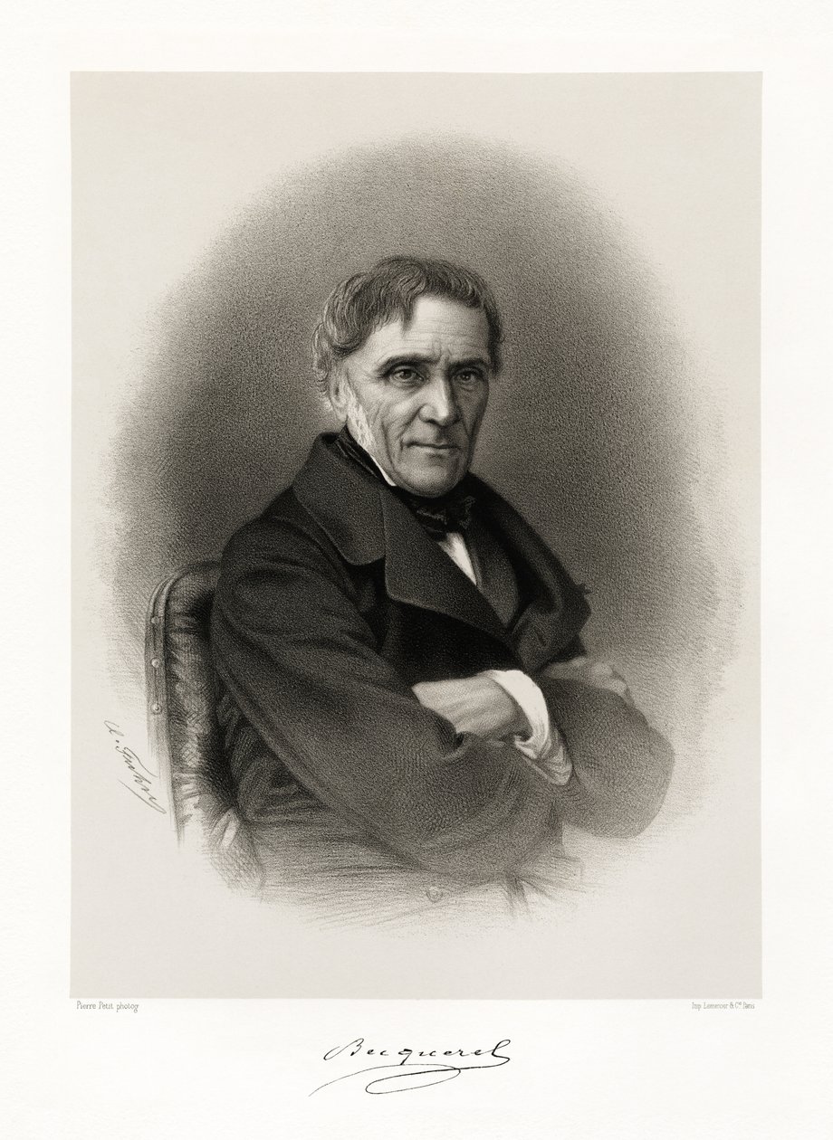 Antoine César Becquerel, 1865-66 od Pierre Petit