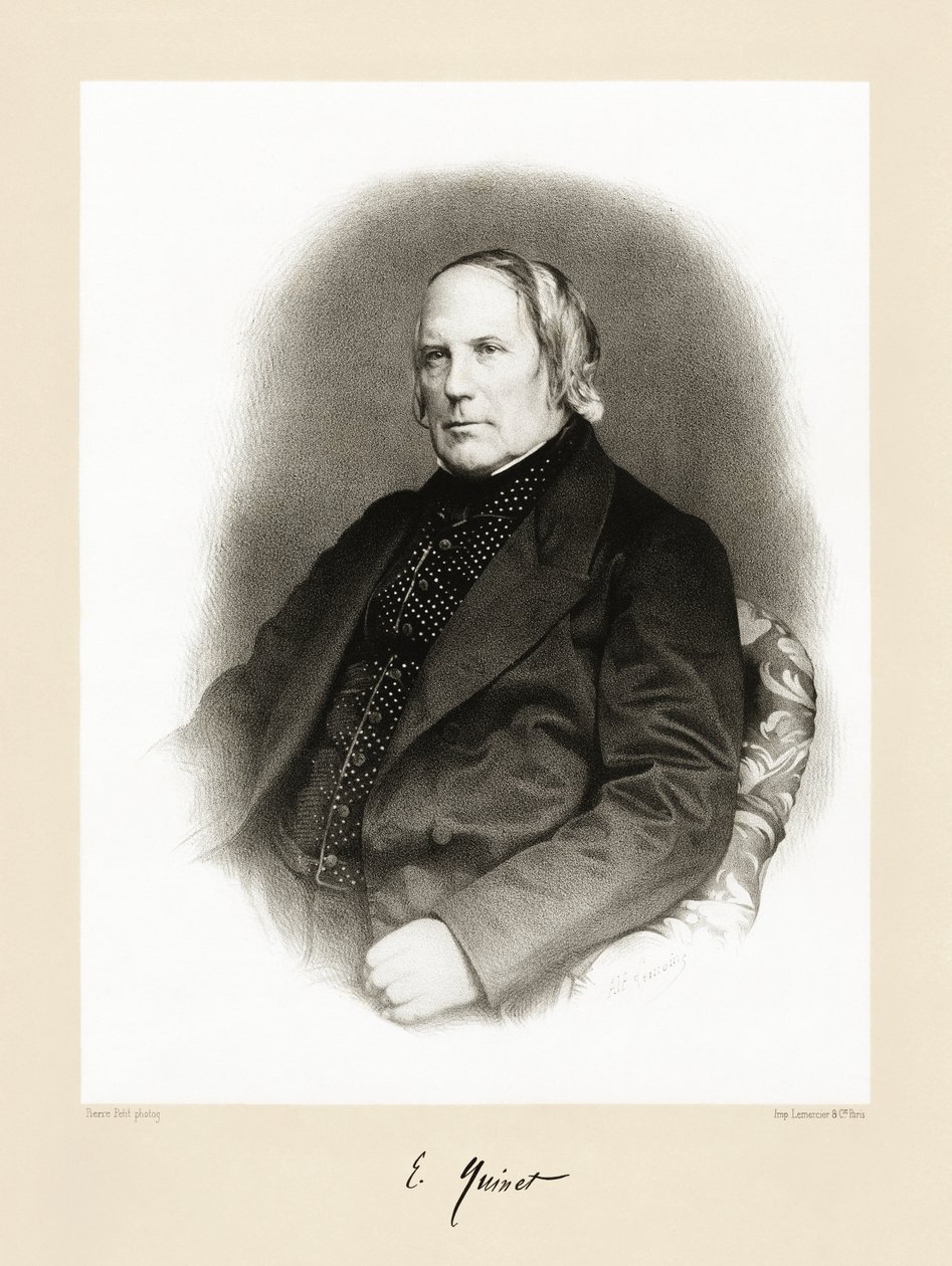 Edgar Quinet, 1865-66 od Pierre Petit