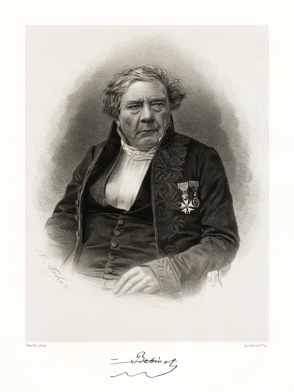 Jacques Babinet, 1865-66 od Pierre Petit