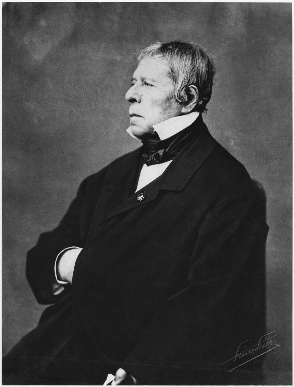 Jean Auguste Dominique Ingres (1780-1867) od Pierre Petit