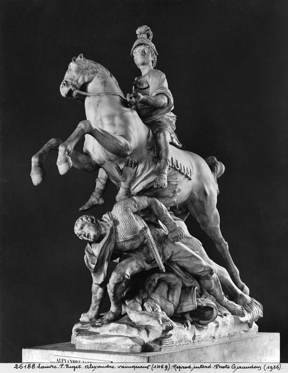 Alexander Victorious, po roce 1683 (viz také 280145) (mramor) od Pierre Puget