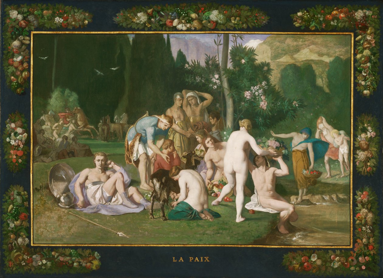 Mír od Pierre Puvis de Chavannes