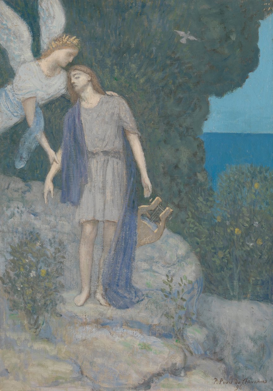 Básník od Pierre Puvis de Chavannes