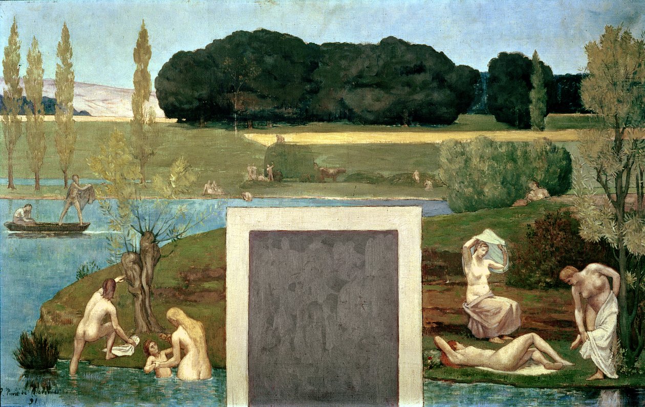 Léto od Pierre Puvis de Chavannes