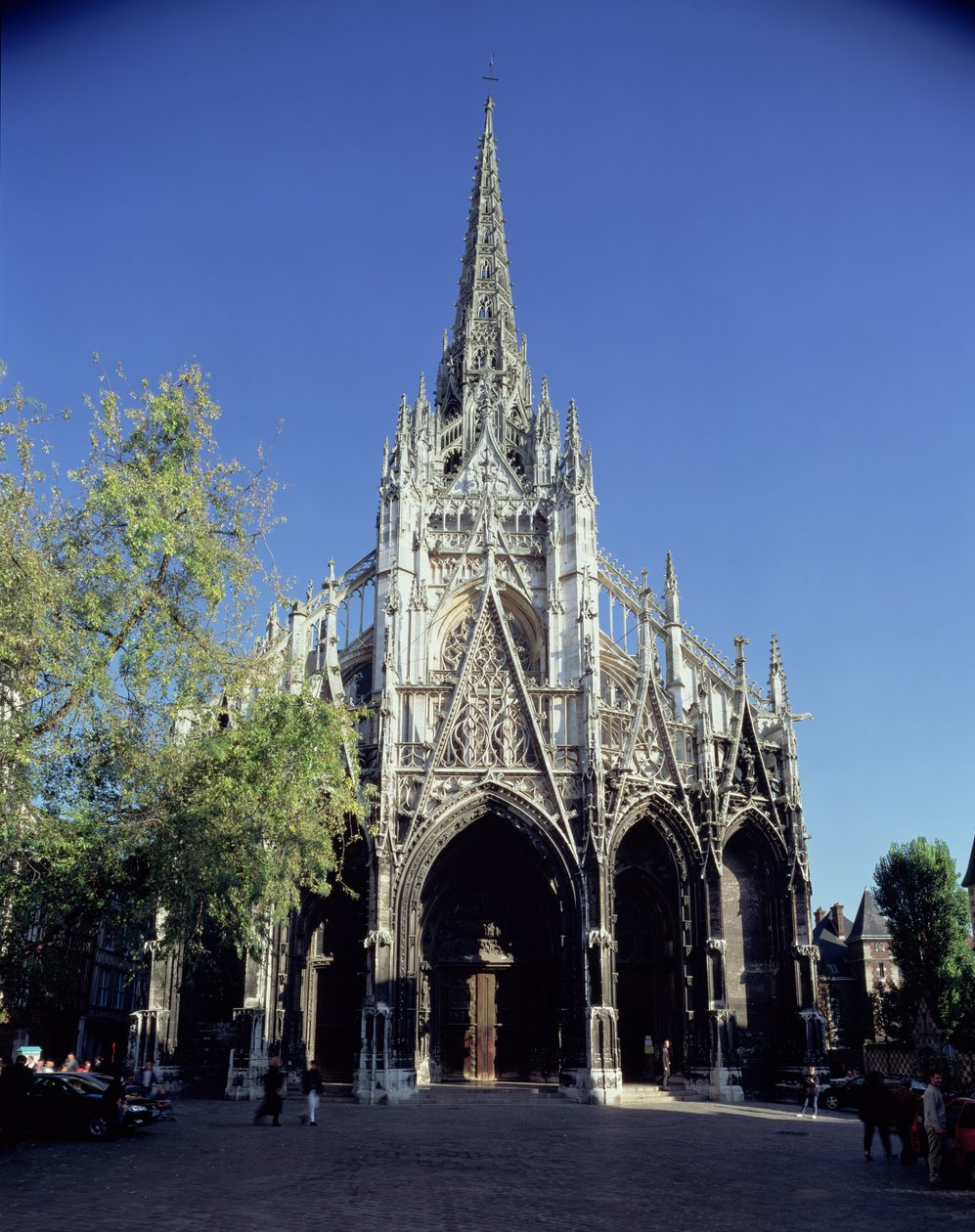 Kostel Saint-Maclou, 1437-1521 od Pierre Robin