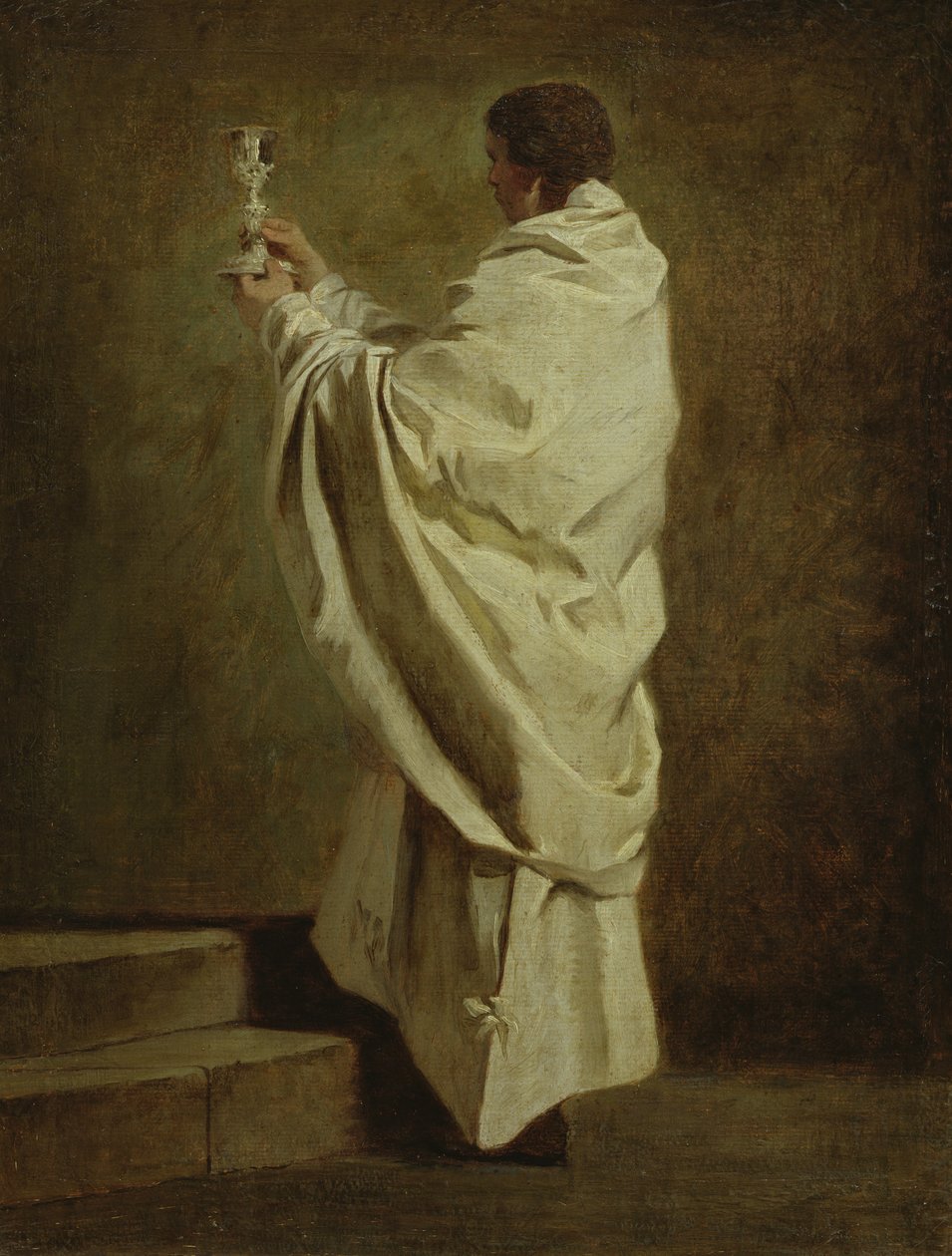 Jáhen držící kalich, kolem 1743-47 od Pierre Subleyras