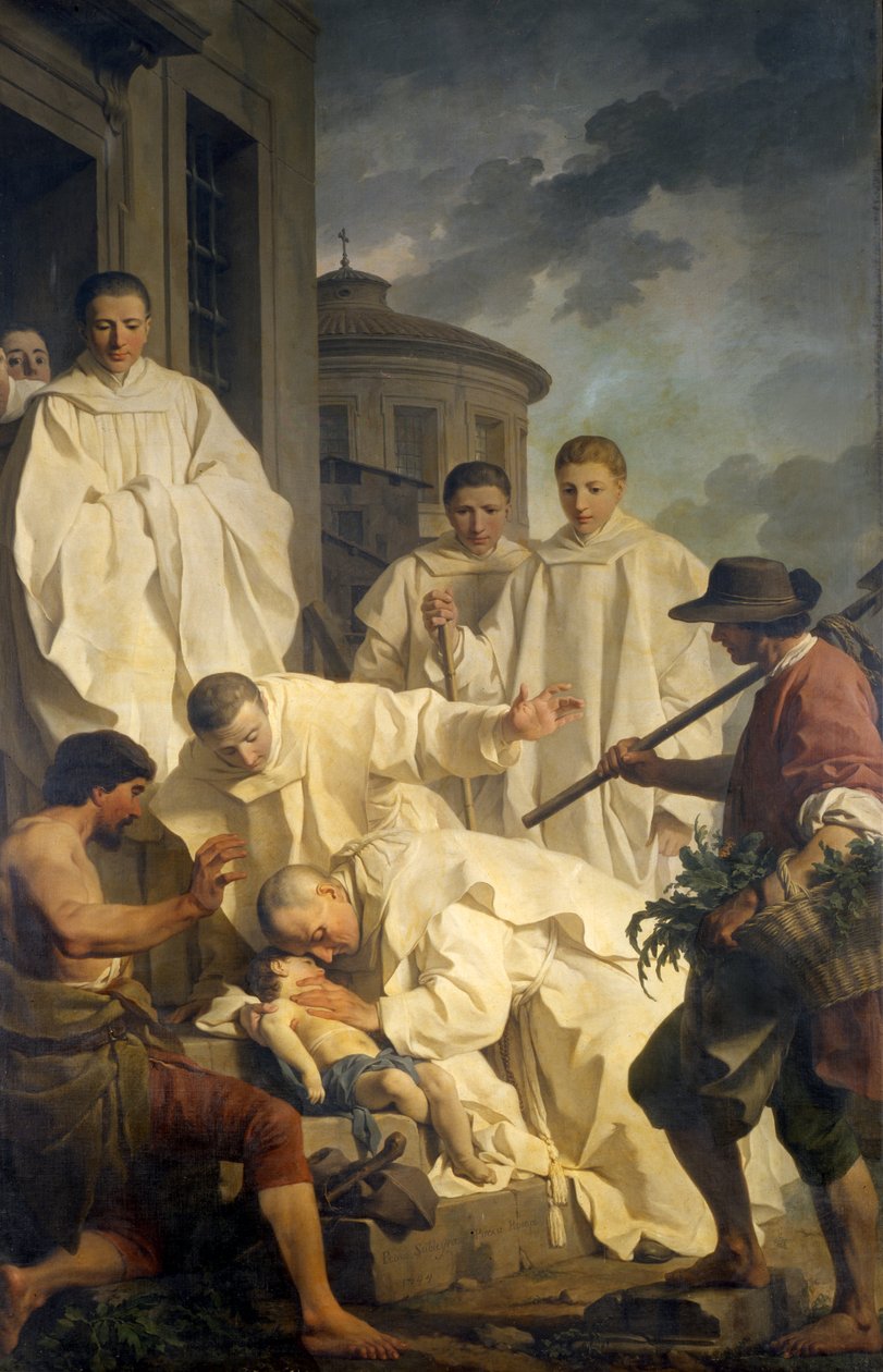Zázrak svatého Benedikta, 1744 od Pierre Subleyras