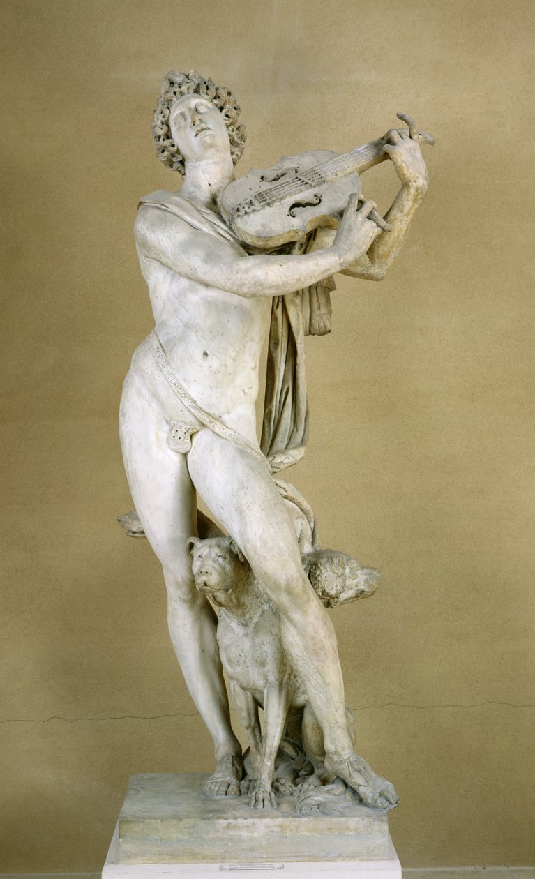 Orfeus, 1598 (mramor) od Pierre de Francheville or Franqueville