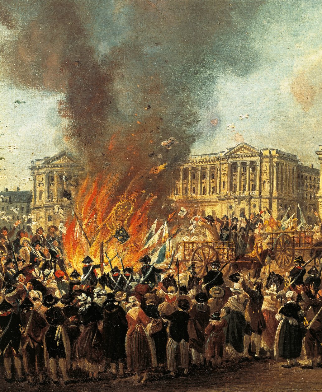 Celebration of Unity, Pierre Antoine Demachy (1723-1807), detail od Pierre Antoine Demachy