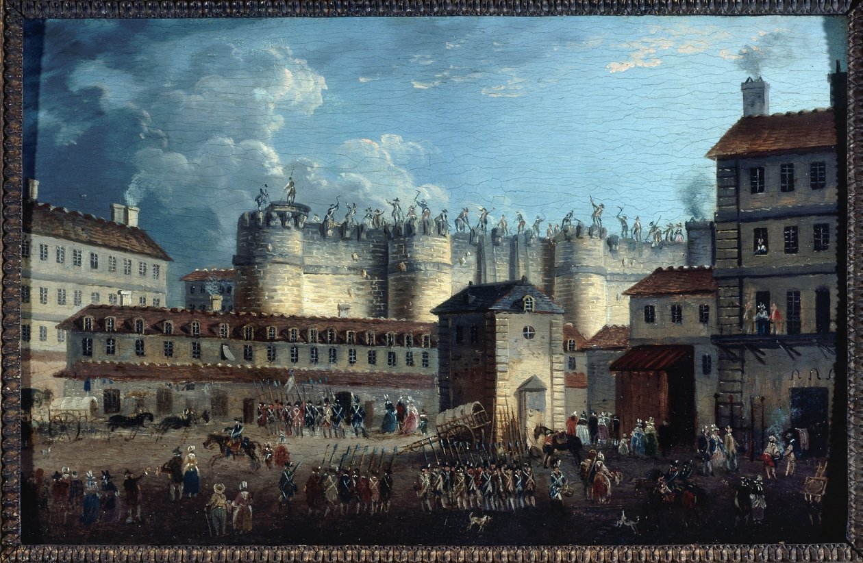 Demolice Bastily, 17. července od Pierre Antoine Demachy