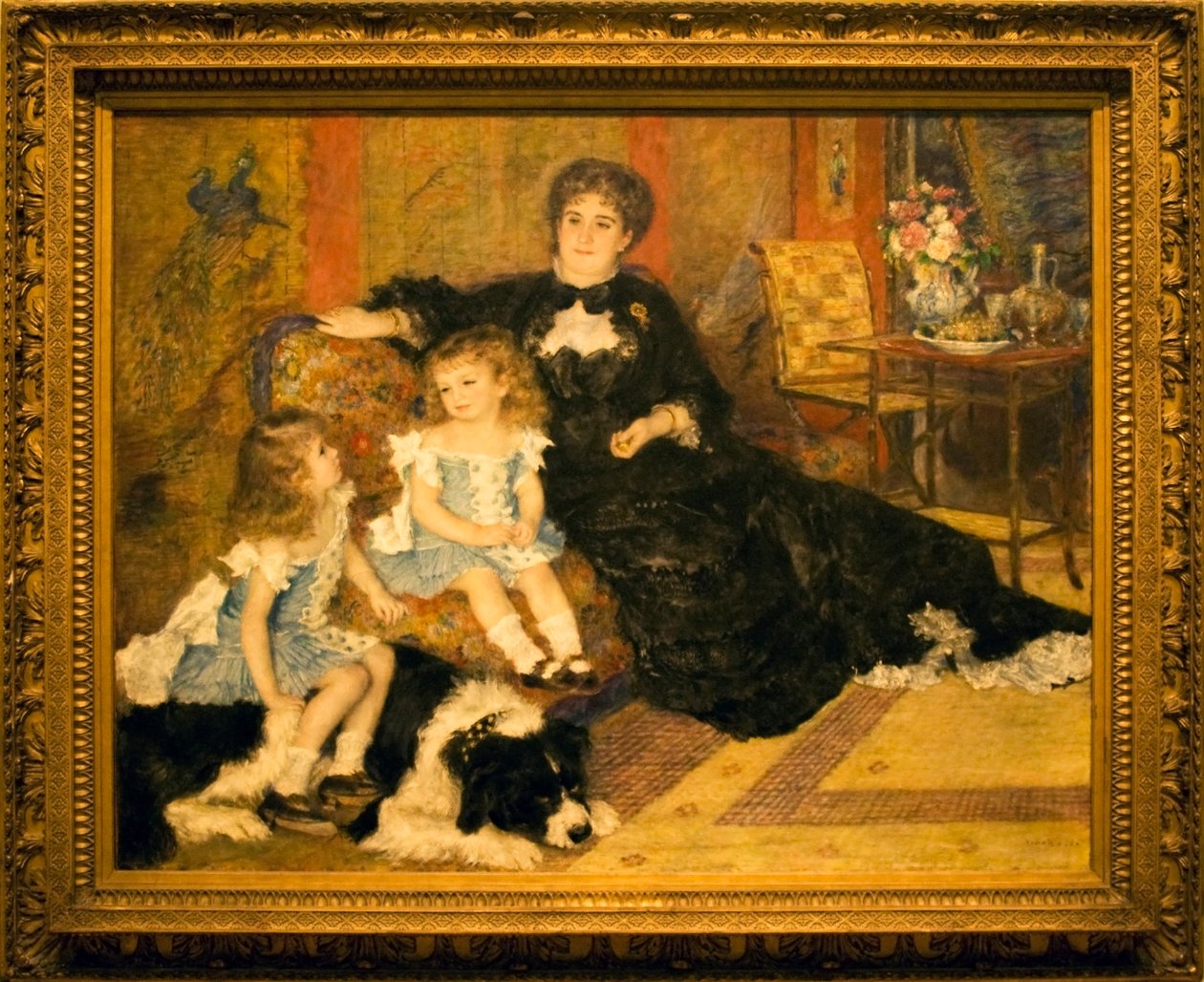  Paní Charpentierová a její děti od Pierre Auguste Renoir