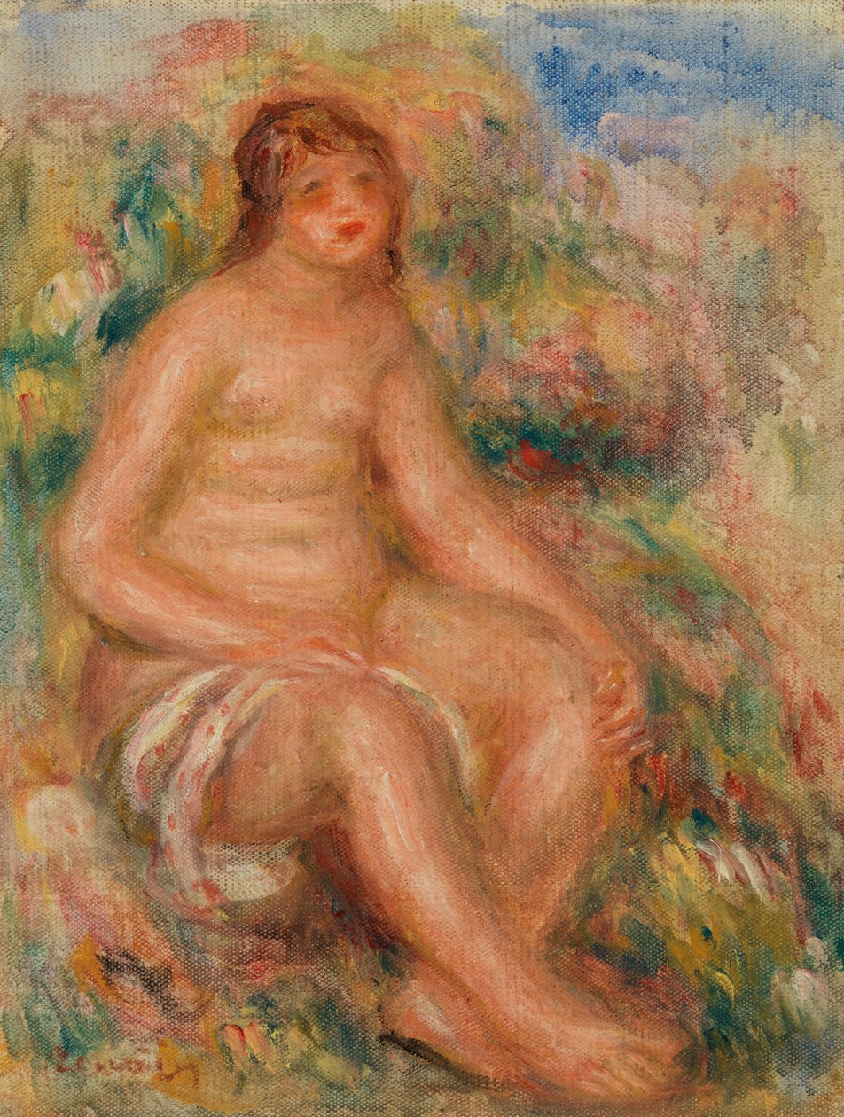 Koupající se od Pierre-Auguste Renoir