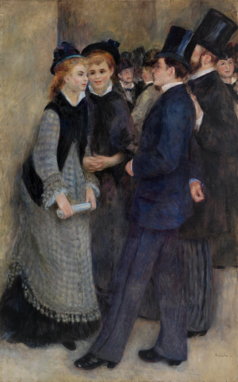Opuštění konzervatoře od Pierre Auguste Renoir