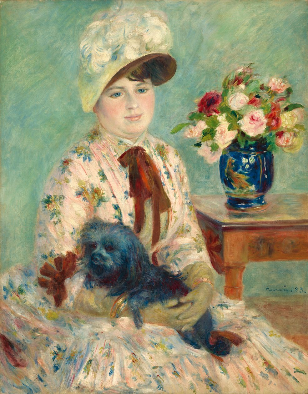 Mlle Charlotte Berthier, 1883 od Pierre Auguste Renoir