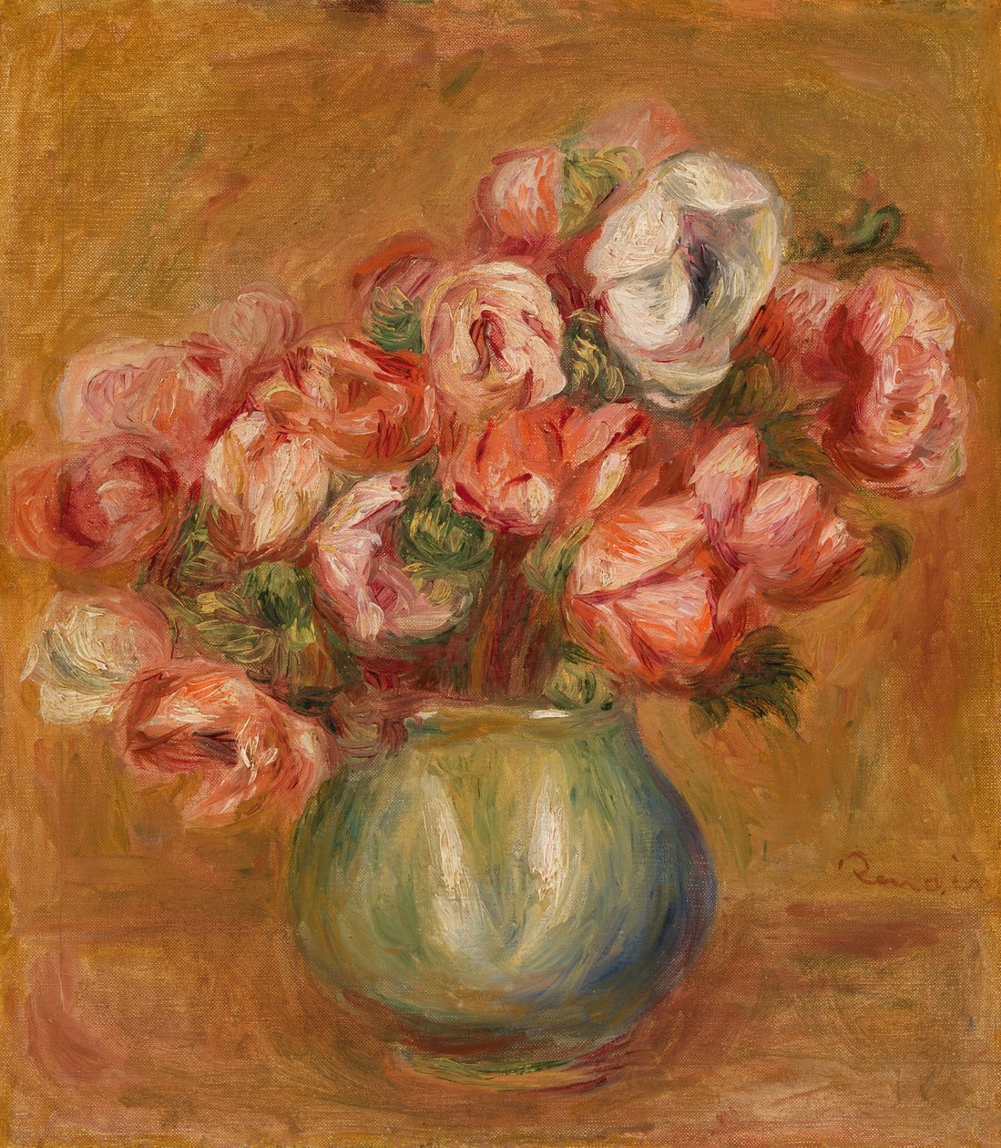 Sasanky (Anemones) od Pierre-Auguste Renoir