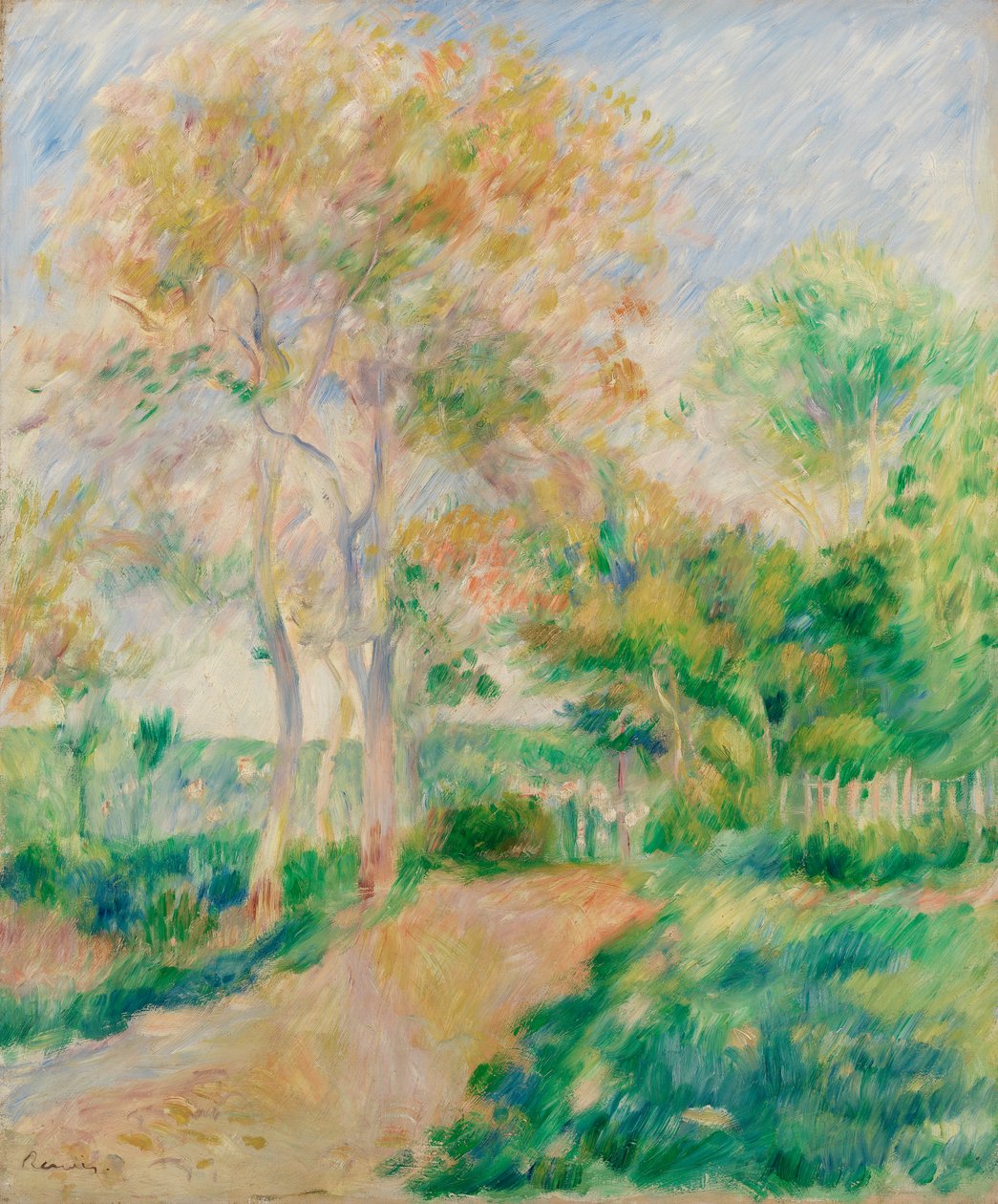 Podzimní Krajina od Pierre-Auguste Renoir