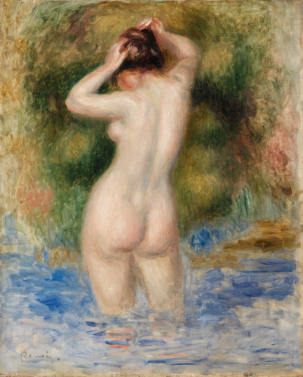 Koupající se od Pierre-Auguste Renoir