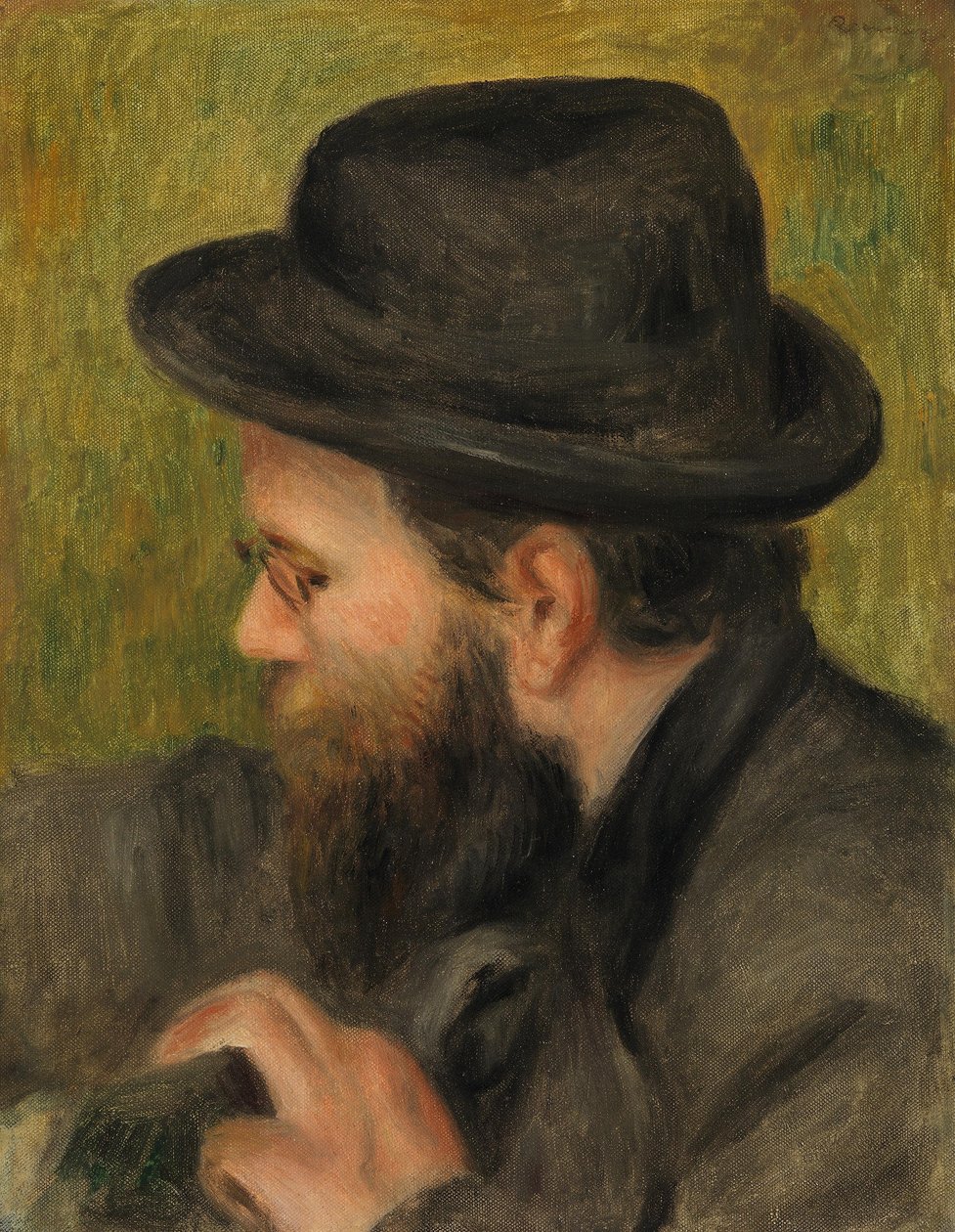 Portrét pana Bernarda z profilu od Pierre-Auguste Renoir