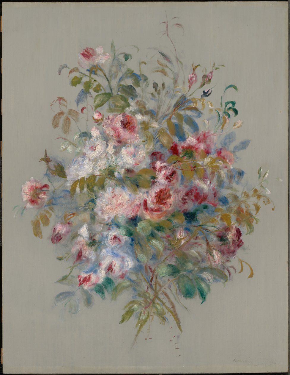 Kytice růží od Pierre-Auguste Renoir
