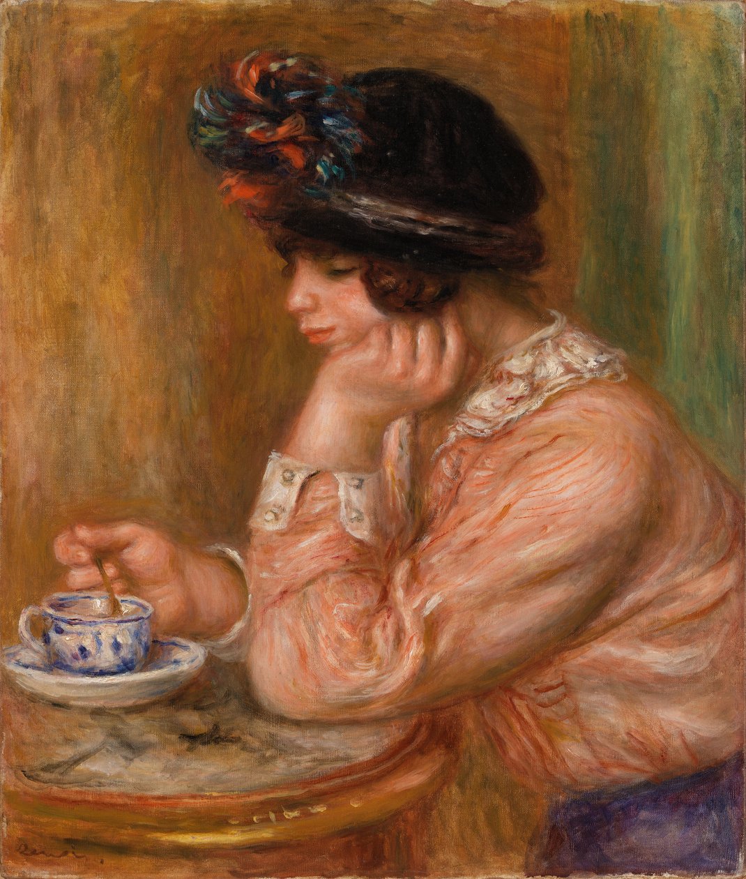 Šálek čokolády od Pierre-Auguste Renoir